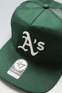 47 Brand HITCH MESH CAP ATHLETICSD.GRN