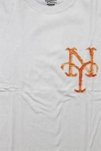 WOODBLOCK x TSUYOSHI YAMANAKA NEW YORK T-SHIRTWHT/ORG