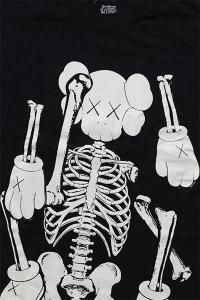 KAWS X CLIPSE LET GOD SORT EM OUT TEE BOX SETBLK/BONE