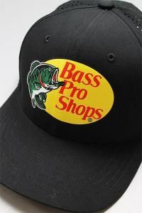 BassProShops PERFORATED SNAP BACK CAPBLK