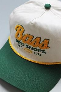 BassProShops CHENILLE SNAP BACK CAPNAT/D.GRN