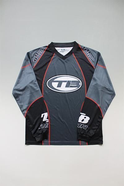 POPUP限定throwback2000 TB Motocross Jersey THROWBACK 2000 TB MOTOCROSS JERSEY【C.GREY】 - YSM23