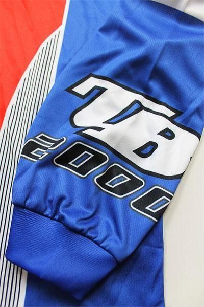 THROWBACK 2000 TB MOTOCROSS JERSEY【RED/BLU】 - YSM23