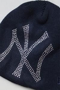 NEWERA BASIC BEANIE LINESTONE YANKEESNVY