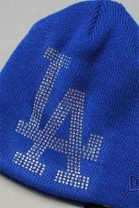 NEWERA BASIC BEANIE LINESTONE DODGERSBLU