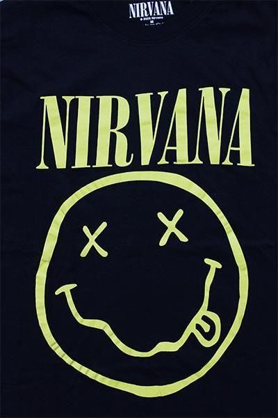 ⭐️未使用品NIRVANA SMILE Ｌ/ S TEE USA製 Ｌサイズ☆ NIRVANA/SMILE L/S TEE – TIME AFTER TIME