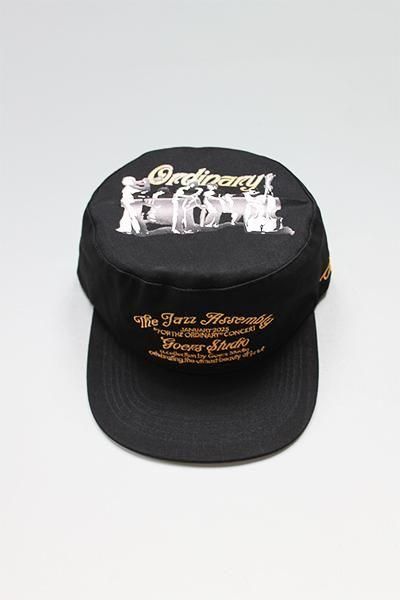 pillboxキャップ Goers Studio(ブラック) Goers Studio UNFORGETTABLE PAINTERS PILL BOX CAP【BLK】 - YSM23