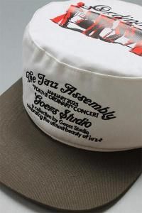 Goers Studio UNFORGETTABLE PAINTERS PILL BOX CAPWHT/BRN