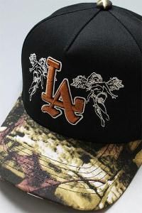 SWORN TO US City of Angels A-Frame SnapbackBLK/RT.CAMO