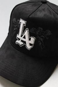 SWORN TO US Crystal City of Angles A-Frame SnapbackBLK