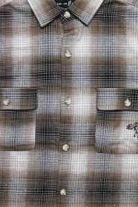 SWORN TO US Union Rhinestone Flannel ShirtsBRN