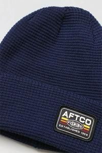 AFTCO Chevron Waffle BeanieNVY