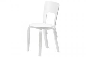 【送料無料】【シートパット無料サービス】【国内在庫仕様】Artek アルテック 66 チェア オールホワイト