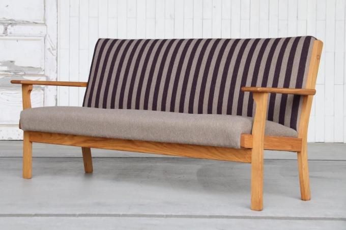 ーーSOLD OUTーー【特別価格】Hans J. Wegner デザイン Getama社 「GE181」3人掛ソファ オーク材 #7779