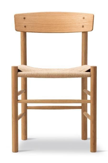 【国内在庫仕様】【座高46cm】【送料無料】フレデリシア正規品 J39 オーク材 オイル仕上 座高46cm 仕様 ボーエモーエンセン デザイン