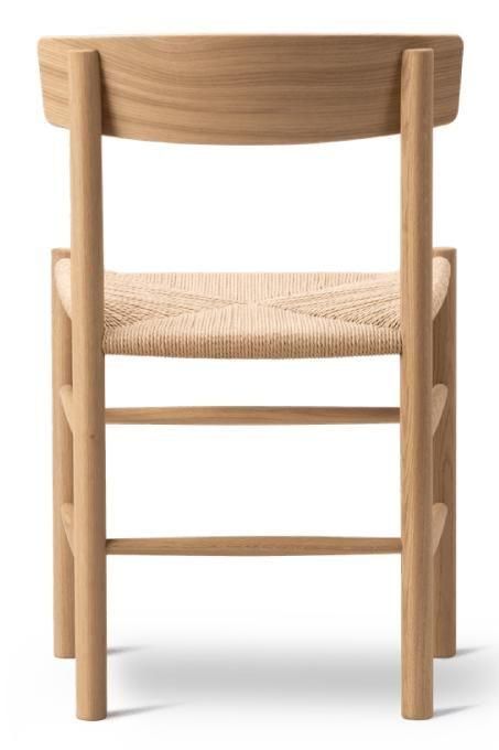 【国内在庫仕様】【座高46cm】【送料無料】フレデリシア正規品 J39 オーク材 ライトオイル仕上 座高46cm仕様 ボーエモーエンセン デザイン