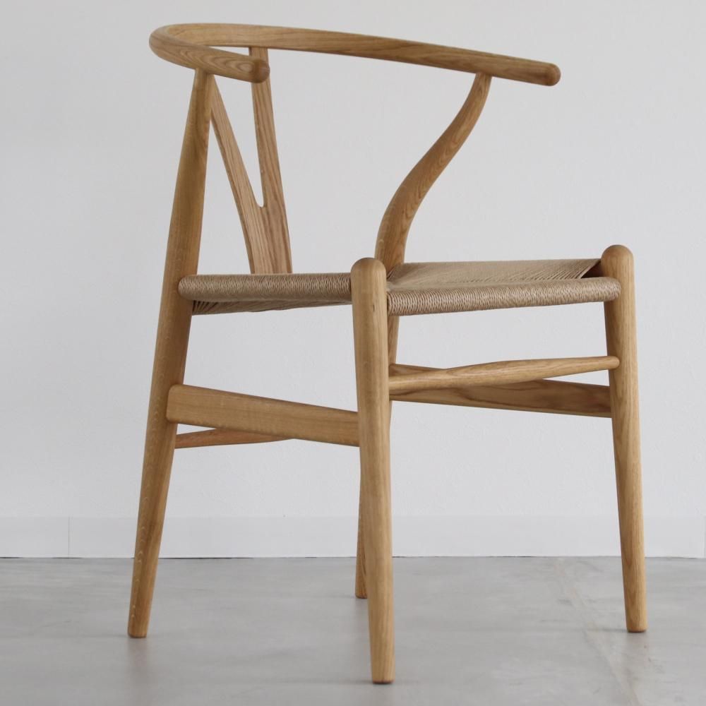 【国内在庫仕様】【送料無料】【シートパットプレゼント】 Yチェア(ワイチェア) CH24 Carl Hansen & Son オーク材 オイル仕上 ナチュラルペーパーコード(正規品)