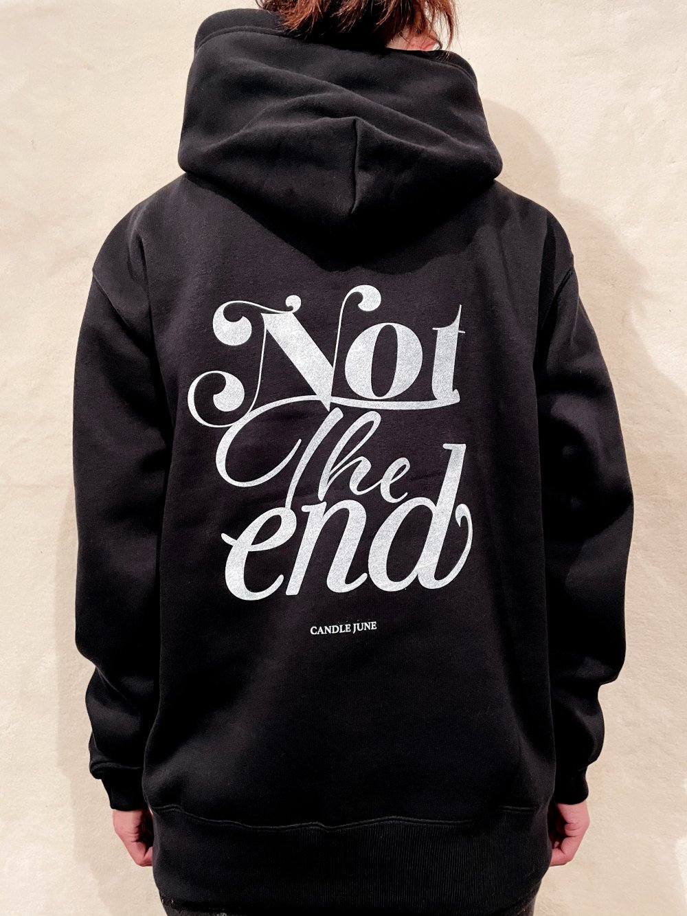 NOT THE END パーカー2021黒 - WEBDNACS