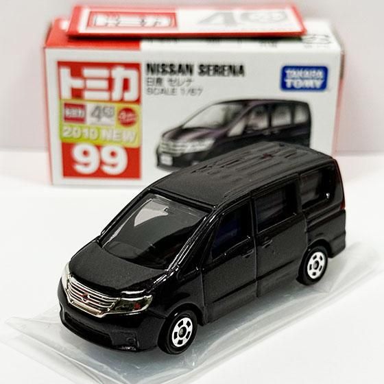 トミカ 99 日産 セレナ（新車シール付）