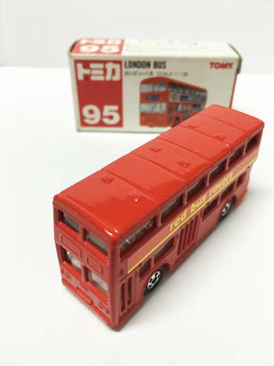 トミカ No 95 ロンドンバス 中国製 ガシャポン フィギュア トミカ 食玩 販売 通販 大阪 日本橋 Toy S Zero トイズゼロ