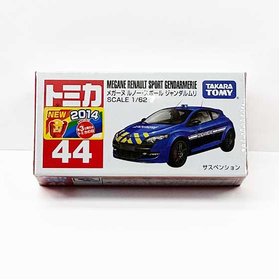 トミカ 44　メガーヌ ルノー・スポール ジャンダル（新車シール付）