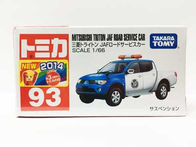 トミカ 93 三菱 トライトン JAFロードサービスカー（新車シール付