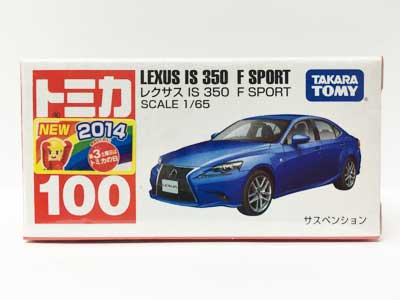 トミカ 100 レクサス IS 350 F SPORT（新車シール付）