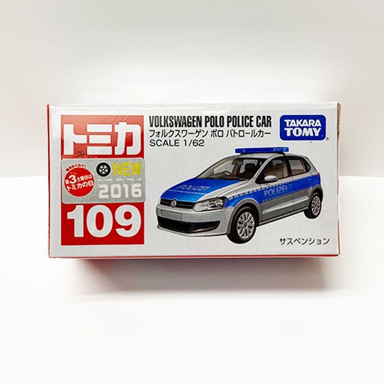 トミカ 109 フォルクスワーゲン ポロ パトロールカー（新車シール付）