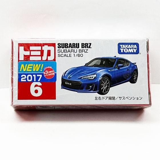 トミカ 6　SUBARU BRZ（新車シール付）