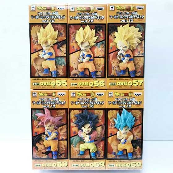 ドラゴンボール超 ワールドコレクタブルフィギュアvol 10 全６種フルセット Dw ガシャポン フィギュア トミカ 食玩 販売 通販 大阪 日本橋 Toy S Zero トイズゼロ