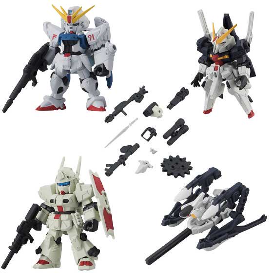 バンダイ 機動戦士ガンダム MOBILE SUIT ENSEMBLE 08 全5種フルセット モビルスーツ アンサンブル