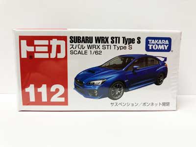  トミカ 112　スバル WRX STI Type S　TMC00160