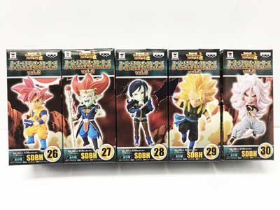 スーパードラゴンボールヒーローズ ワールドコレクタブルフィギュアvol.６ 全５種フルセット DP0063 -  ガシャポン,フィギュア,トミカ,食玩,販売,通販,大阪,日本橋, 『Toy's Zero』 トイズゼロ