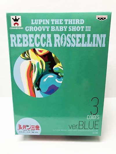 ルパン三世 GROOVY BABY SHOT ３ REBECCA.ROSSELLINI ver.BLUE