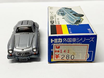 青箱 トミカ No.F19 メルセデスベンツ 300SL (日本製)