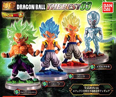 バンダイ　ドラゴンボール超 UGドラゴンボール THE BEST 03　全4種フルセット UG0039 -  ガシャポン,フィギュア,トミカ,食玩,販売,通販,大阪,日本橋, 『Toy's Zero』 トイズゼロ