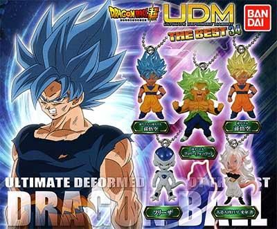 バンダイ ドラゴンボール超 UDM THE BEST 34 全5種フルセット UDM00299