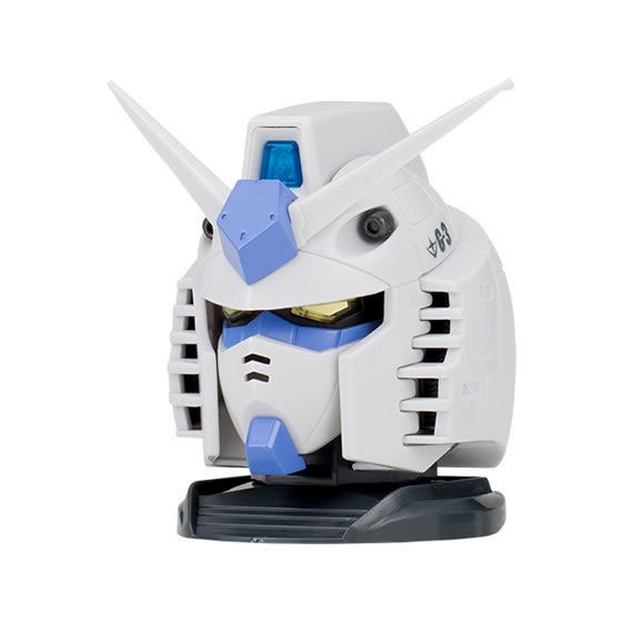 バンダイ　機動戦士ガンダム EXCEED MODEL GUNDAM HEAD 3　全3種フルセット　BC0441 -  ガシャポン,フィギュア,トミカ,食玩,販売,通販,大阪,日本橋, 『Toy's Zero』 トイズゼロ