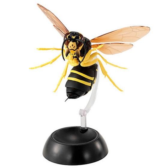 バンダイ いきもの大図鑑 すずめばち02 全4種フルセット