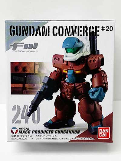 バンダイ F.W.ガンダムコンバージ＃20 240 量産型ガンキャノン GUNDAM CONVERGE