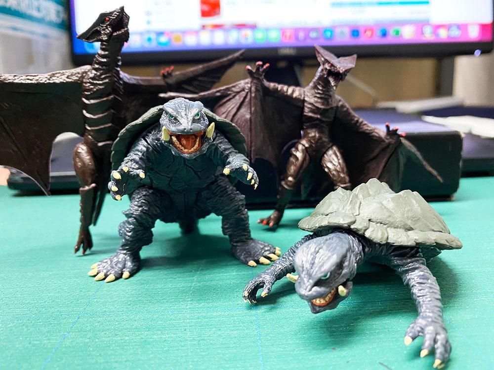 BANDAI HGシリーズ ガメラ パート1 昭和ガメラ 新品未使用 痒かっ
