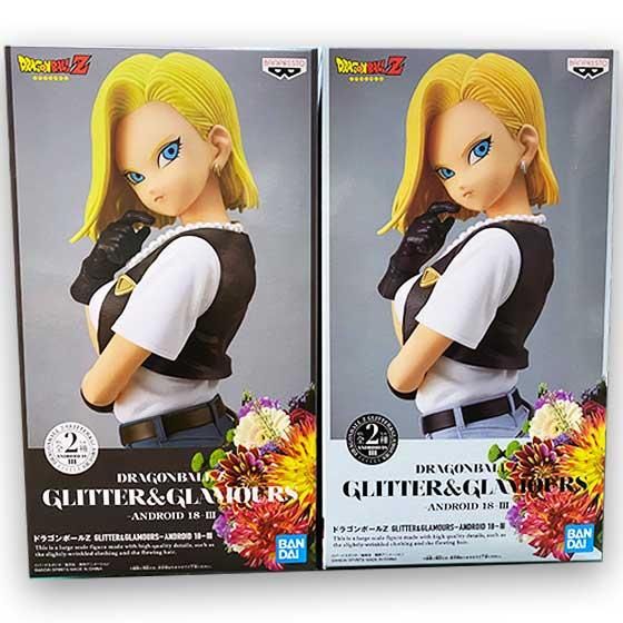 ドラゴンボール　２種セット GLITTER&GLAMOURS 18号 フィギュアフィギュア