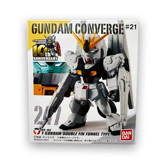 バンダイ FW GUNDAM CONVERGE ♯21 247 νガンダム（ダブル・フィン