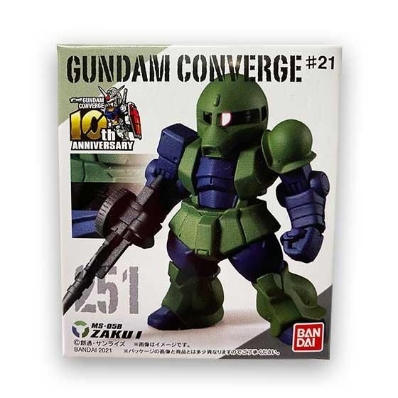 バンダイ FW GUNDAM CONVERGE ♯21 251 ザクI ガンダムコンバージ