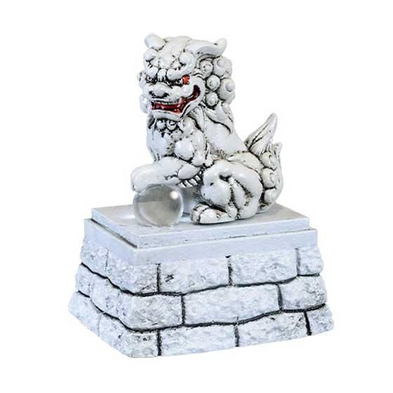 エール 開運 拒魔犬 -こまいぬ- 天然石付き 総合運（水晶）