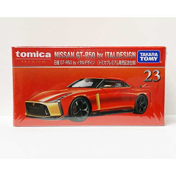 Tomica Premium Nr 23 Nissan GT R50 by Italdesign grau 1:63 Takara Tomy Japan