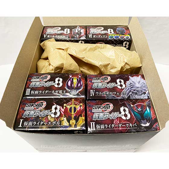 バンダイ SHODO-O 仮面ライダー8 全7種フルセット