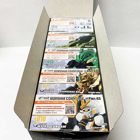 バンダイ　FW GUNDAM CONVERGE ♯Plus03　全5種フルセット