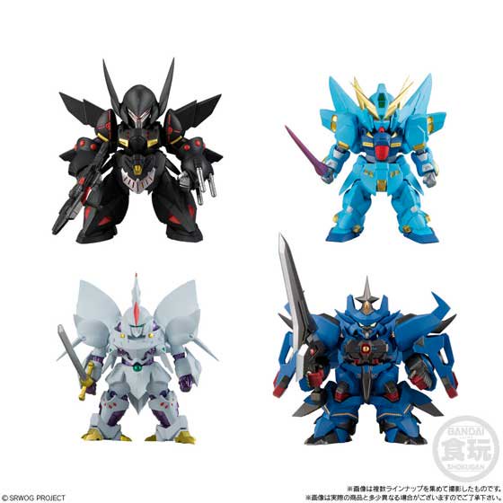 バンダイ スーパーロボット大戦OG ORIGINAL COLLECTION 01 全4種フルセット