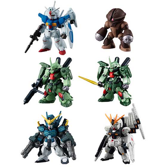 バンダイ FW GUNDAM CONVERGE 10周年 ♯SELECTION 02 全6種フルセット